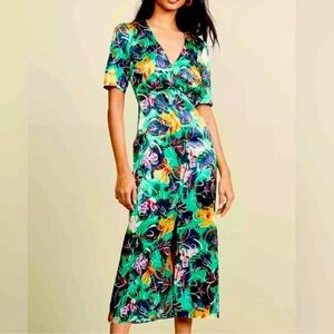 Saloni Eden Dress 100% Silk Women’s Dress Size US 6